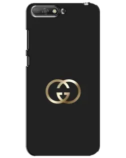 Чехол для Huawei Y6 2018 с картинкой «Минимализм Gucci»