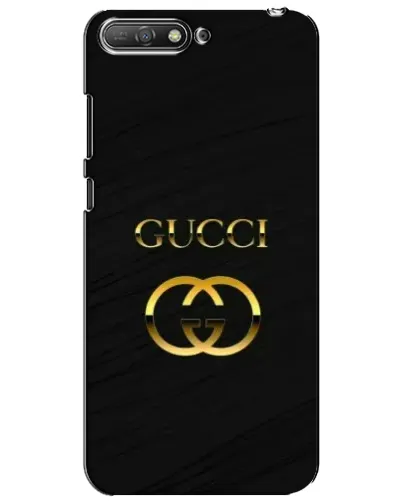 Чехол для Huawei Y6 2018 с картинкой «Золотой логотип Gucci» Чехол для Huawei Y6 2018 с картинкой «Золотой логотип Gucci»
