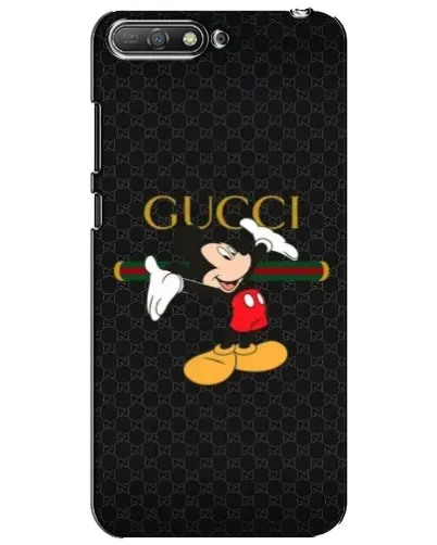 Чехол для Huawei Y6 2018 с картинкой «Микки Маус Gucci» Чехол для Huawei Y6 2018 с картинкой «Микки Маус Gucci»