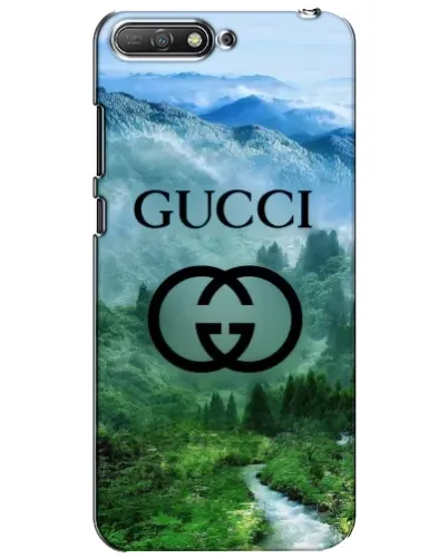 Чехол для Huawei Y6 2018 с картинкой «Gucci — горный пейзаж» Чехол для Huawei Y6 2018 с картинкой «Gucci — горный пейзаж»