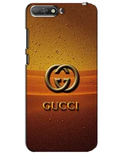 Чехол для Huawei Y6 2018 с картинкой «Gucci — солнечный градиент»