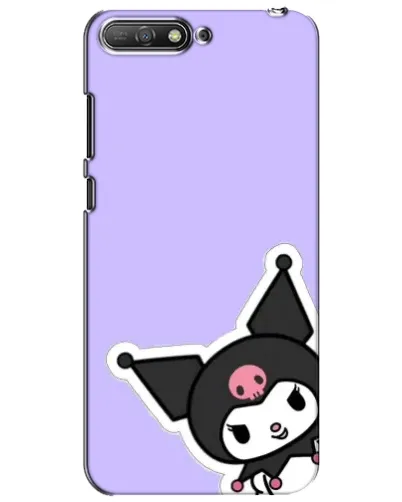 Чехол для Huawei Y6 2018 с картинкой «Забавная Kuromi»