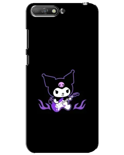 Чехол для Huawei Y6 2018 с картинкой «Электрическая Kuromi»