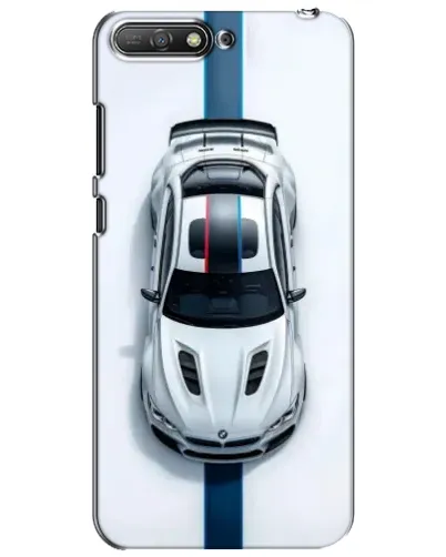 Чехол для Huawei Y6 2018 с картинкой «Вид сверху — BMW M»