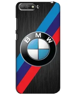Чехол для Huawei Y6 2018 с картинкой «BMW M-stripes стиль»