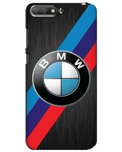 Чехол для Huawei Y6 2018 с картинкой «BMW M-stripes стиль»