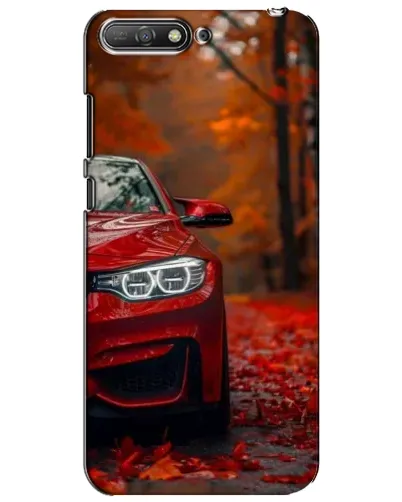 Чехол для Huawei Y6 2018 с картинкой «Осенняя BMW M4»