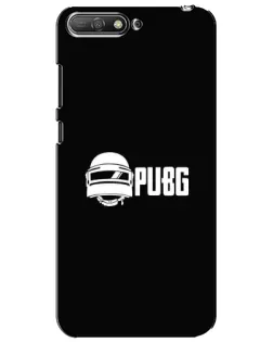 Чехол для Huawei Y6 2018 с картинкой «PUBG — классический лого»