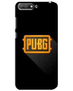 Чехол для Huawei Y6 2018 с картинкой «PUBG — рамка лого»
