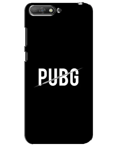 Чехол для Huawei Y6 2018 с картинкой «PUBG — белый логотип» Чехол для Huawei Y6 2018 с картинкой «PUBG — белый логотип»