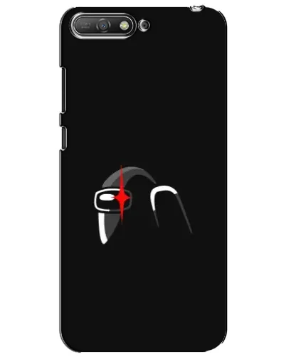 Чехол для Huawei Y6 2018 с картинкой «Among Us шлем» Чехол для Huawei Y6 2018 с картинкой «Among Us шлем»