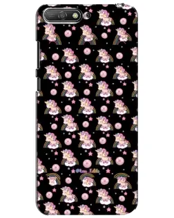 Чехол для Huawei Y6 2018 с картинкой «Magic Unicorn паттерн»