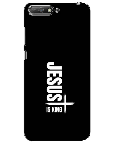 Чехол для Huawei Y6 2018 с картинкой «Вертикаль веры Jesus»