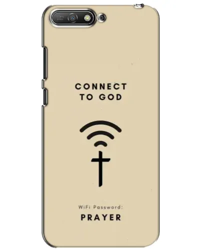 Чехол для Huawei Y6 2018 с картинкой «Молитва Connect» Чехол для Huawei Y6 2018 с картинкой «Молитва Connect»