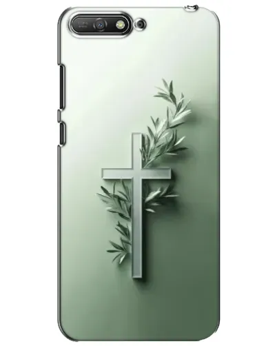 Чехол для Huawei Y6 2018 с картинкой «Оливковая ветвь» Чехол для Huawei Y6 2018 с картинкой «Оливковая ветвь»