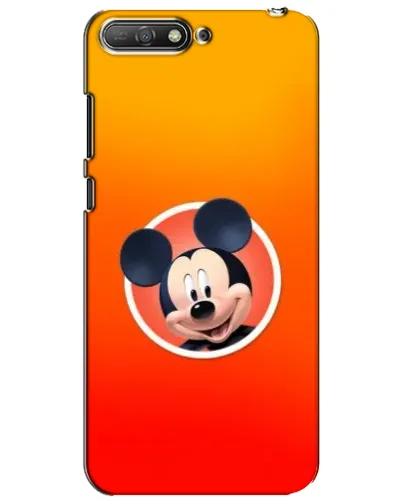 Чехол для Huawei Y6 2018 с картинкой «Mickey в круге» Чехол для Huawei Y6 2018 с картинкой «Mickey в круге»