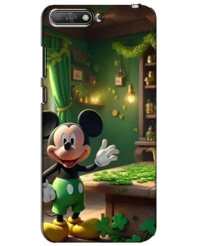Чехол для Huawei Y6 2018 с картинкой «Микки в мастерской» Чехол для Huawei Y6 2018 с картинкой «Микки в мастерской»