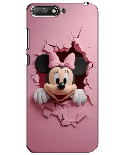 Чехол для Huawei Y6 2018 с картинкой «Минни сквозь стену» Чехол для Huawei Y6 2018 с картинкой «Минни сквозь стену»