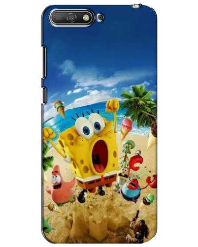 Чехол для Huawei Y6 2018 с картинкой «Развлечения на пляже»