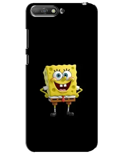 Чехол для Huawei Y6 2018 с картинкой «Классический Губка Боб»