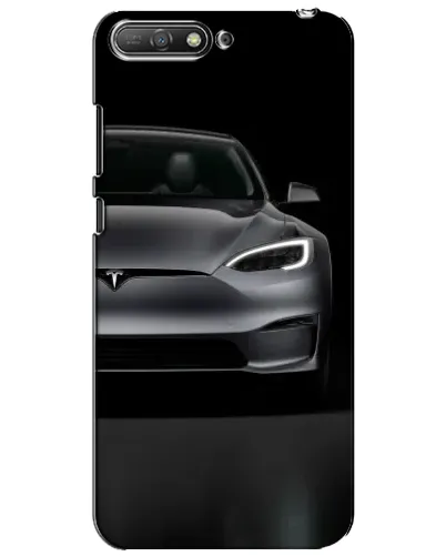 Чехол для Huawei Y6 2018 с картинкой «Tesla Model S Look»