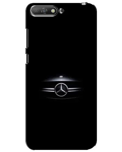 Чехол для Huawei Y6 2018 с картинкой «Mercedes — абстрактные линии» Чехол для Huawei Y6 2018 с картинкой «Mercedes — абстрактные линии»