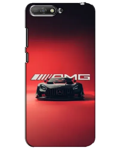 Чехол для Huawei Y6 2018 с картинкой «Mercedes AMG — красная линия» Чехол для Huawei Y6 2018 с картинкой «Mercedes AMG — красная линия»