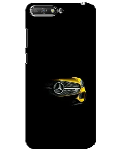 Чехол для Huawei Y6 2018 с картинкой «Mercedes — ретро стиль» Чехол для Huawei Y6 2018 с картинкой «Mercedes — ретро стиль»