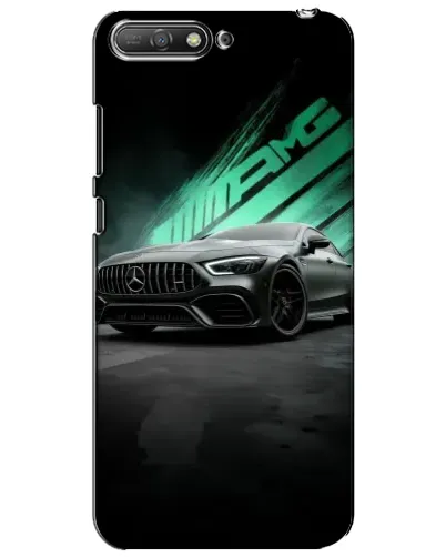 Чехол для Huawei Y6 2018 с картинкой «Темный Mercedes AMG» Чехол для Huawei Y6 2018 с картинкой «Темный Mercedes AMG»