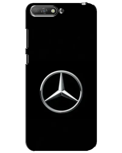 Чехол для Huawei Y6 2018 с картинкой «Mercedes классический лого» Чехол для Huawei Y6 2018 с картинкой «Mercedes классический лого»