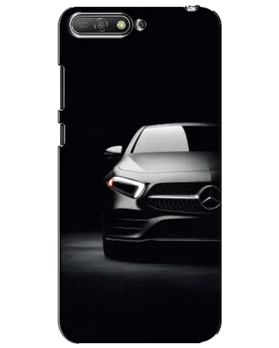 Чехол для Huawei Y6 2018 с картинкой «Свет фар Mercedes» Чехол для Huawei Y6 2018 с картинкой «Свет фар Mercedes»
