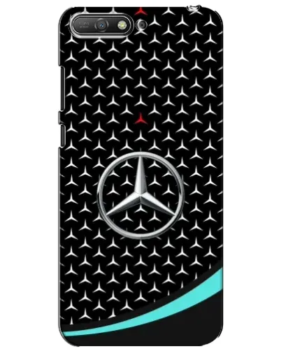 Чехол для Huawei Y6 2018 с картинкой «Mercedes — бирюзовый акцент» Чехол для Huawei Y6 2018 с картинкой «Mercedes — бирюзовый акцент»