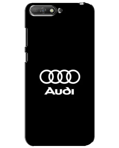 Чехол для Huawei Y6 2018 с картинкой «Классическое лого Audi» Чехол для Huawei Y6 2018 с картинкой «Классическое лого Audi»