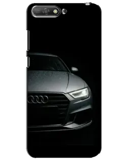 Чехол для Huawei Y6 2018 с картинкой «Audi — детализация кузова»