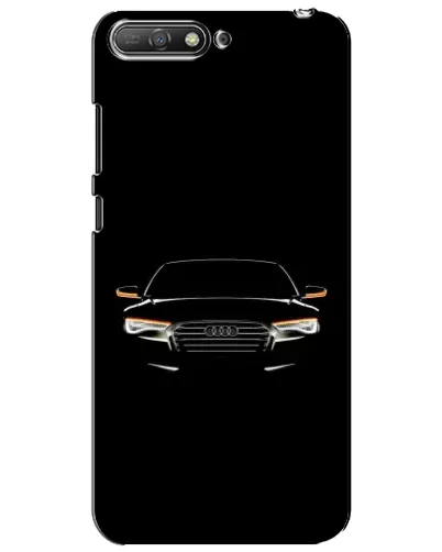 Чехол для Huawei Y6 2018 с картинкой «Audi — ночной контур» Чехол для Huawei Y6 2018 с картинкой «Audi — ночной контур»