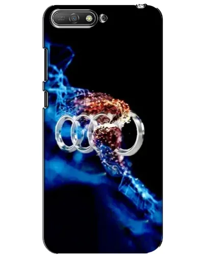 Чехол для Huawei Y6 2018 с картинкой «Энергия лого Audi» Чехол для Huawei Y6 2018 с картинкой «Энергия лого Audi»