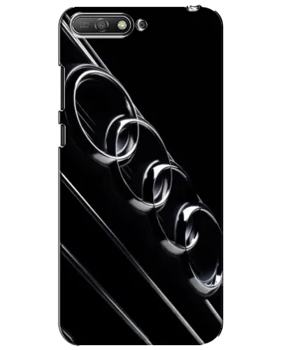 Чехол для Huawei Y6 2018 с картинкой «Audi — абстрактные кольца» Чехол для Huawei Y6 2018 с картинкой «Audi — абстрактные кольца»