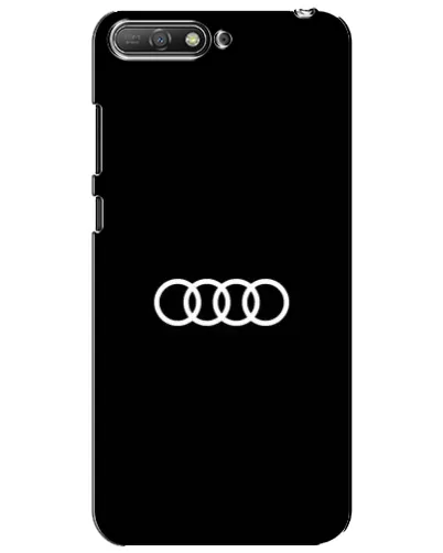 Чехол для Huawei Y6 2018 с картинкой «Audi White Logo» Чехол для Huawei Y6 2018 с картинкой «Audi White Logo»