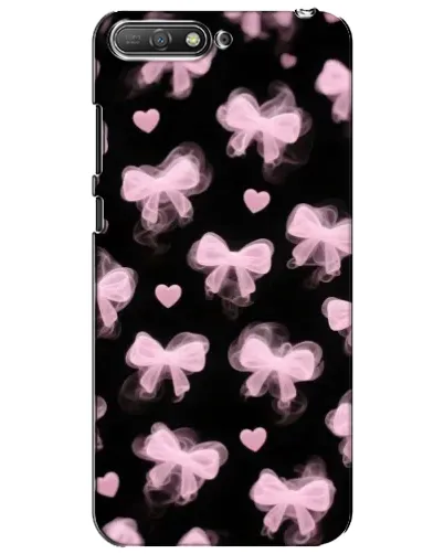 Чехол для Huawei Y6 2018 с картинкой «Геометрия банта»