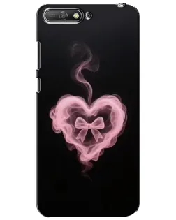 Чохол для Huawei Y6 2018 з картинкою «Димчасте серце»