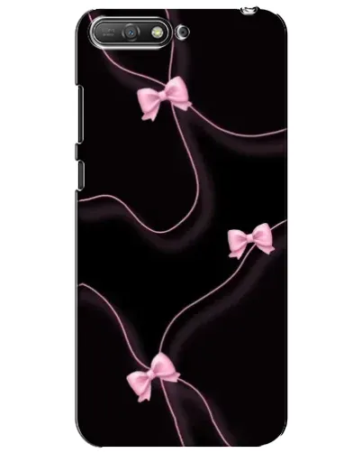 Чехол для Huawei Y6 2018 с картинкой «Розовые ленты»
