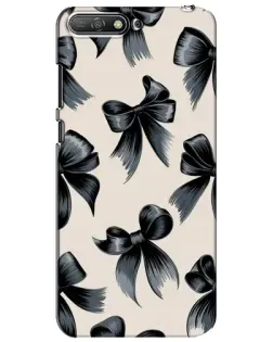 Чехол для Huawei Y6 2018 с картинкой «Банты Coquette»