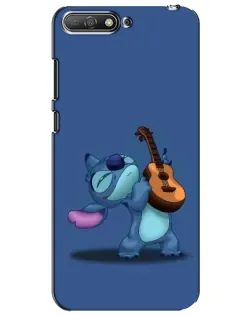 Чехол для Huawei Y6 2018 с картинкой «Стич с укулеле» Чехол для Huawei Y6 2018 с картинкой «Стич с укулеле»