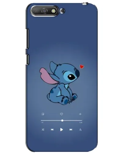 Чехол для Huawei Y6 2018 с картинкой «Музыкальный Stitch»