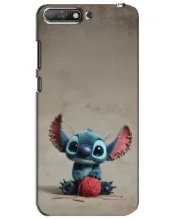 Чехол для Huawei Y6 2018 с картинкой «Стич на коричневом фоне» Чехол для Huawei Y6 2018 с картинкой «Стич на коричневом фоне»