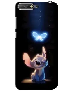 Чехол для Huawei Y6 2018 с картинкой «Сияющий Стич» Чехол для Huawei Y6 2018 с картинкой «Сияющий Стич»