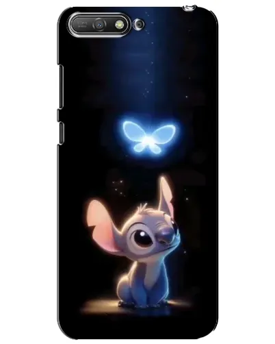Чехол для Huawei Y6 2018 с картинкой «Сияющий Стич»