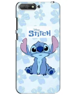 Чехол для Huawei Y6 2018 с картинкой «Stitch среди цветов» Чехол для Huawei Y6 2018 с картинкой «Stitch среди цветов»
