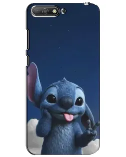 Чехол для Huawei Y6 2018 с картинкой «Стич в облаках» Чехол для Huawei Y6 2018 с картинкой «Стич в облаках»