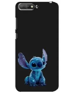 Чехол для Huawei Y6 2018 с картинкой «Стич на черном» Чехол для Huawei Y6 2018 с картинкой «Стич на черном»